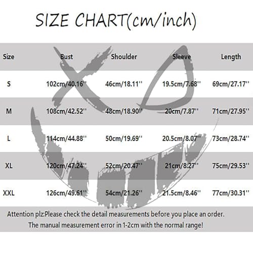 Camiseta de verano para hombre, diseño informal, color neón, Rosa intenso., L