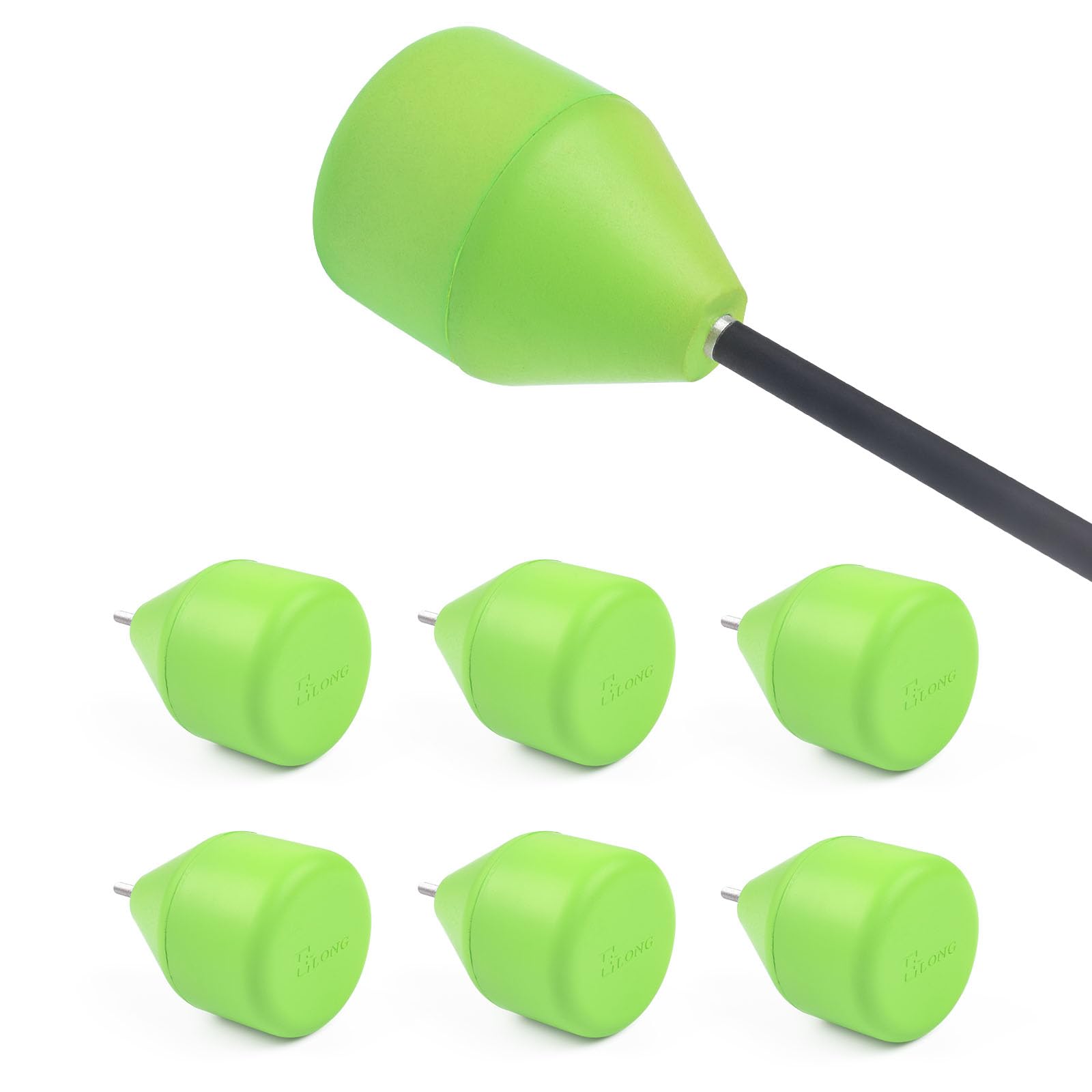 Braodheads Foam Arrow Tips Arrow Heads Game Practice Soft Sponge EVA for Archery Combat Game CS Shooting Outdoor Sport