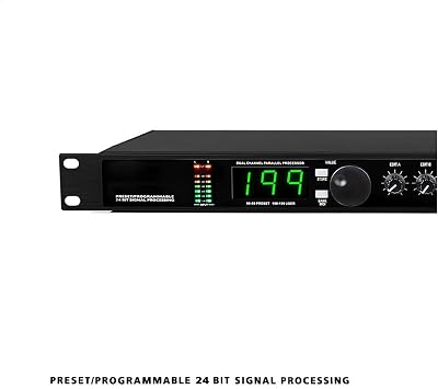 Professional Digital Reverb And Multi Effect Processor Audio Processor Equalizer Vocal Microphone