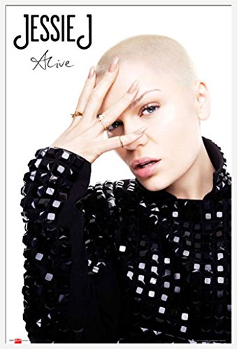 Empire Merchandising Poster Motif Jessie J Alive Cadre en Plastique Blanc