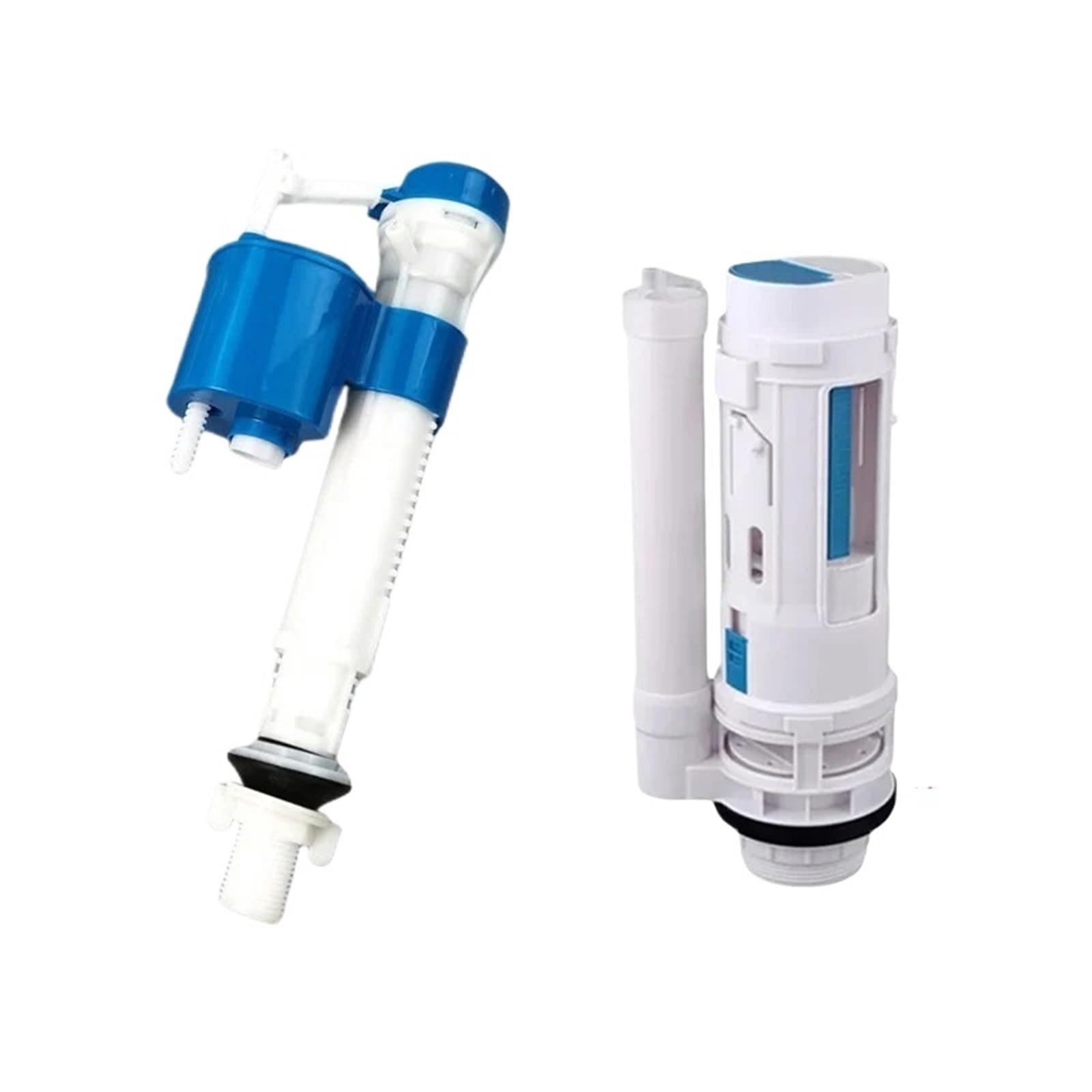 Padgcnor One Color Toilet Flush Valve Toilet Drain Intake Valve Tank Fittings Inlet Flush Water Saving Piece Cistern Mechanism Wc Kits(Split 28Cm B1)