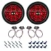 LED Round Hi Visibility Stop-Turn-Tail Lights w/Reverse - 4
