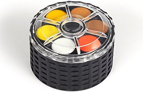 Koh-I-Noor 171509-36/6 Round Water Color Paintbox - 2 Pieces