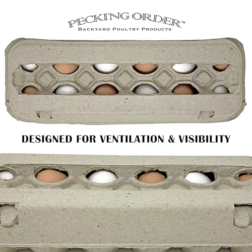 Pecking Order Paper Pulp Egg Cartons - 12 Pack - Thumbnail 4