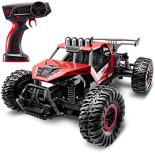 SGILE Remote Control Car Toy for Boys Girls, 2.4 GHz RC Drift Race Car, 1:16 Scale Fast Speedy Crawler Truck, 2 Batteries for 50 Mins Play, Toy Gift for Boys Girls