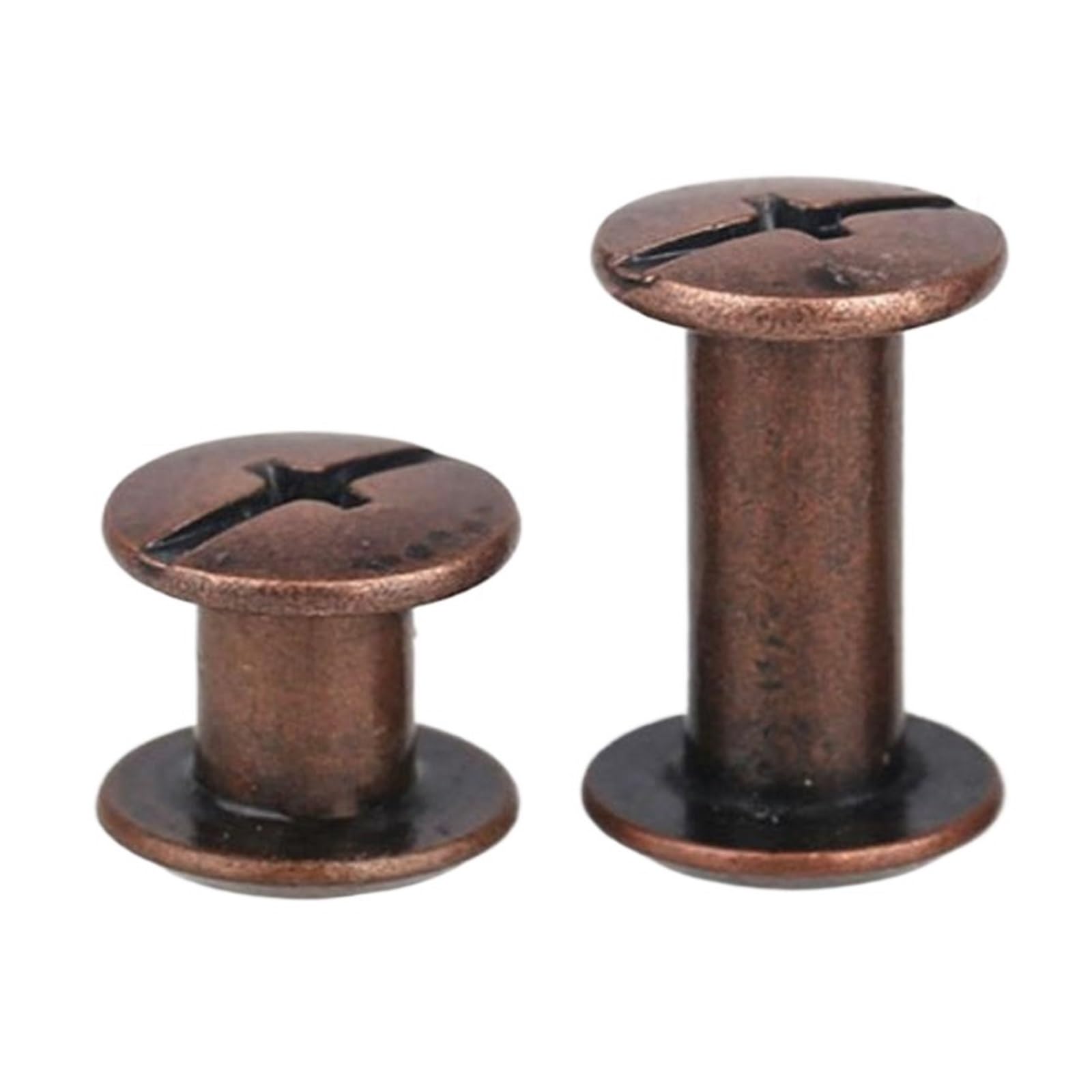 śruby introligatorskie, Zestaw łączników do oprawy książek wielokolorowy M5 4-60 mm(Sliver Colour,M5X50 10PCS)