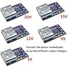 Delinx 2PCs USB-C Type-C PD Trigger Module Supports PD 2.0 3.0 Output DC 5, 9, 12, 15, 20 Volts 100W (PD to 5/9/12/15/20V)