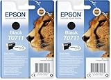 cartouches epson t0711 Cartouches d'encre séparées : réalisez jusqu'à 30% d'économie en ne remplacant que la cartouche utilisée