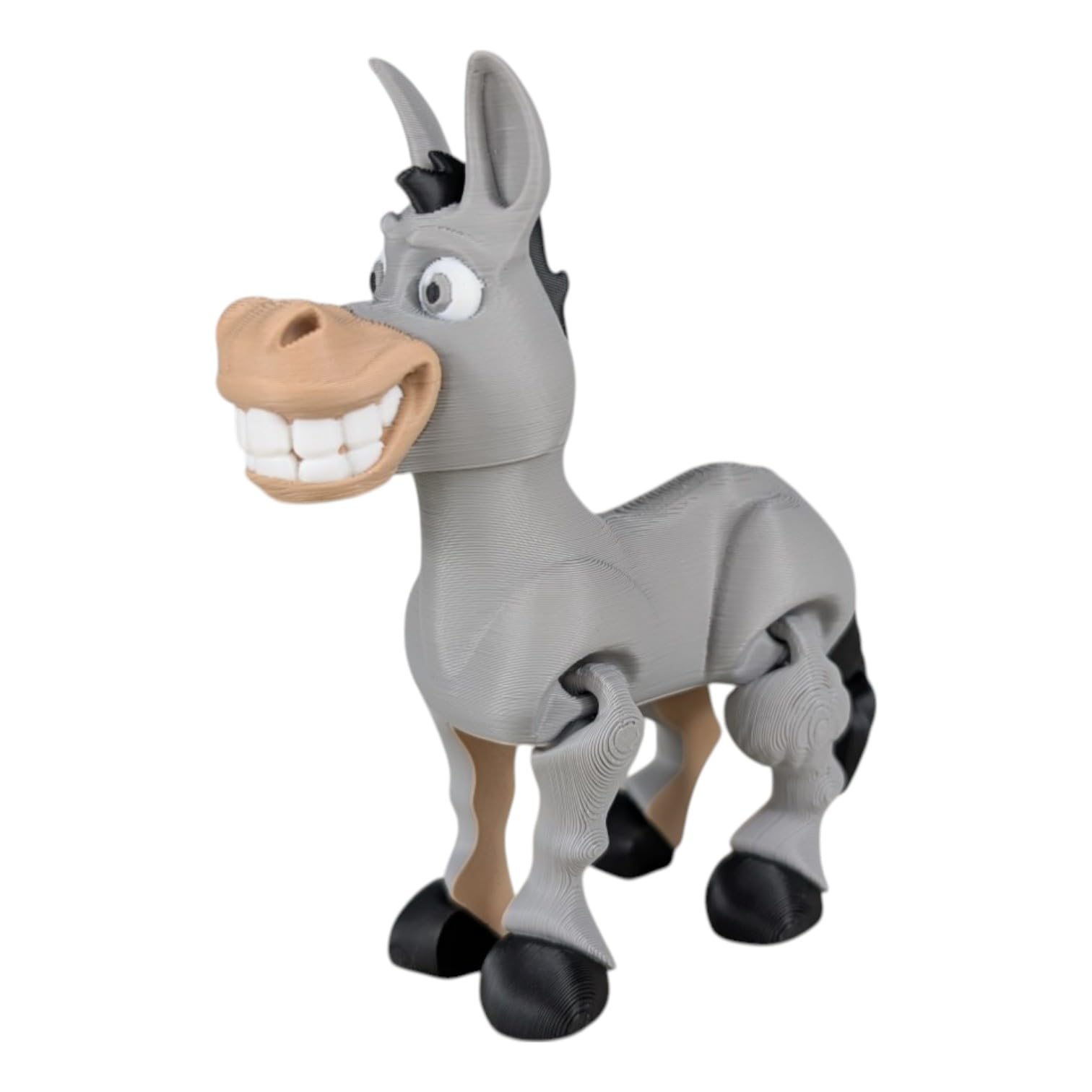 Amazon.com: Articulated Donkey Collectible Figurine - Unique Gray