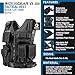 Barska Loaded Gear VX-200 Left Hand Tactical Vest with Holster, Belt, Pouches, and Pockets - for Airsoft, Paintball, and Hunting