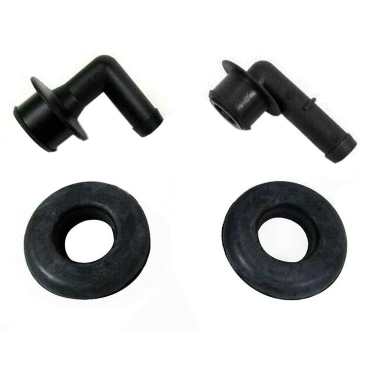 PCV CCV Set of Vent Valve Elbows & Grommet fit for Grand Cherokee 2000-2004