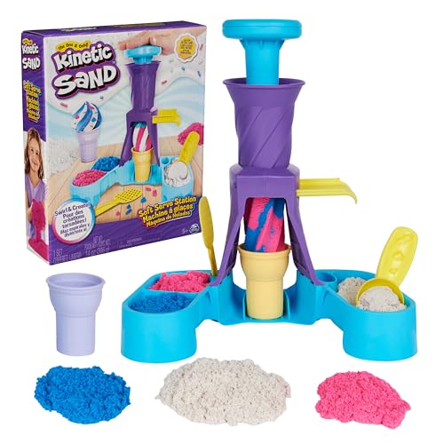 POWZOO Sabbia Cinetica Magica 1000g Con Macchinine E Segnali - Set Completo Per Bambini 3+ Anni - 4