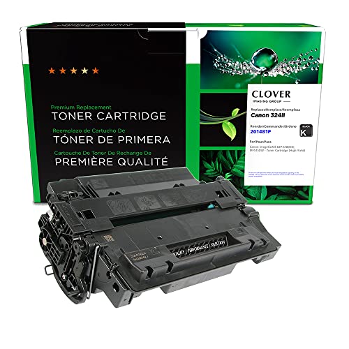 Toner noir Canon 324II reconditionné Clover haut rendement pour textes nets