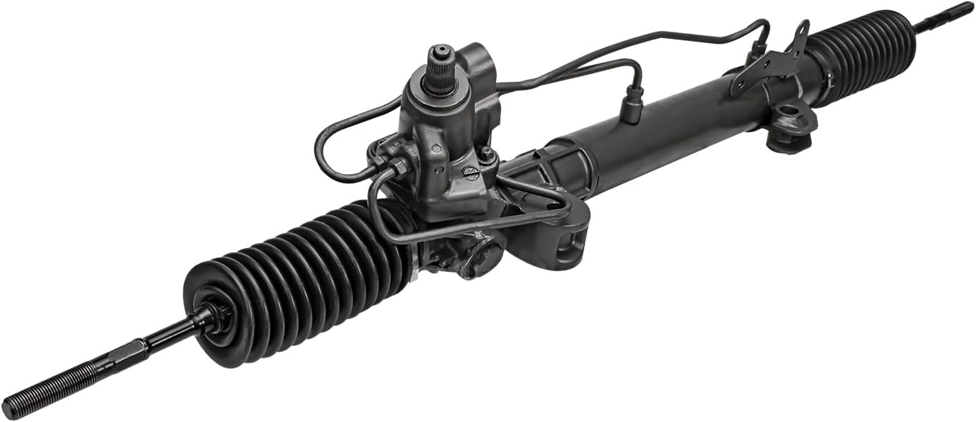 Detroit Axle - Front Rack and Pinion Kit for 2009 2010 2011 2012 2013 2014 Nissan Maxima, Hydraulic Power Steering Rack and Pinion Assembly Outer Tie Rods Replacement