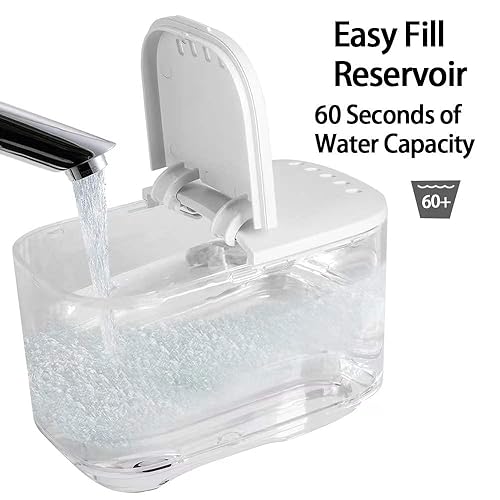 Miniatura 10 de Piezas de repuesto para Waterflosser Irrigator oral Dental Compatible con Waterpik Sonic Fusion Portable Water Flosser SF-01W SF-01 Válvula de junta