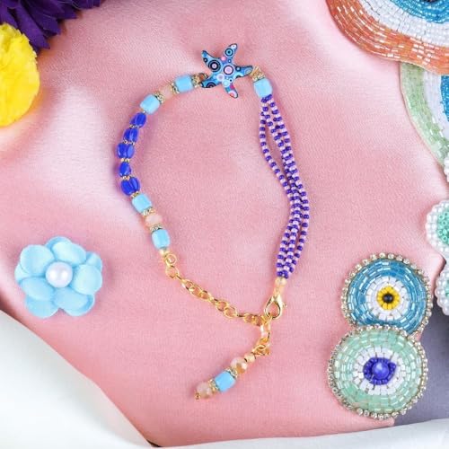 Traditional Handmade Beaded Bracelet Style Rakhi For Raksha Bandhan| Wrist Band For Brothers & Sisters | Trendy Combination Designs With Charms For Kids3