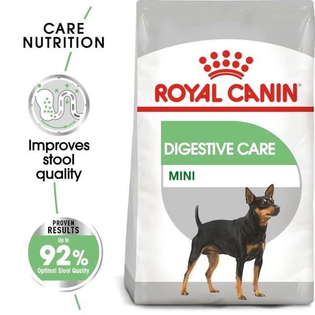 Royal Canin Digestive Care Mini | Doppelpack | 2 x 1 kg | Alleinfuttermittel für Hunde | Für ausgewachsene und ältere kleine Hunde (1 bis 10 kg) mit empfindlicher Verdauung