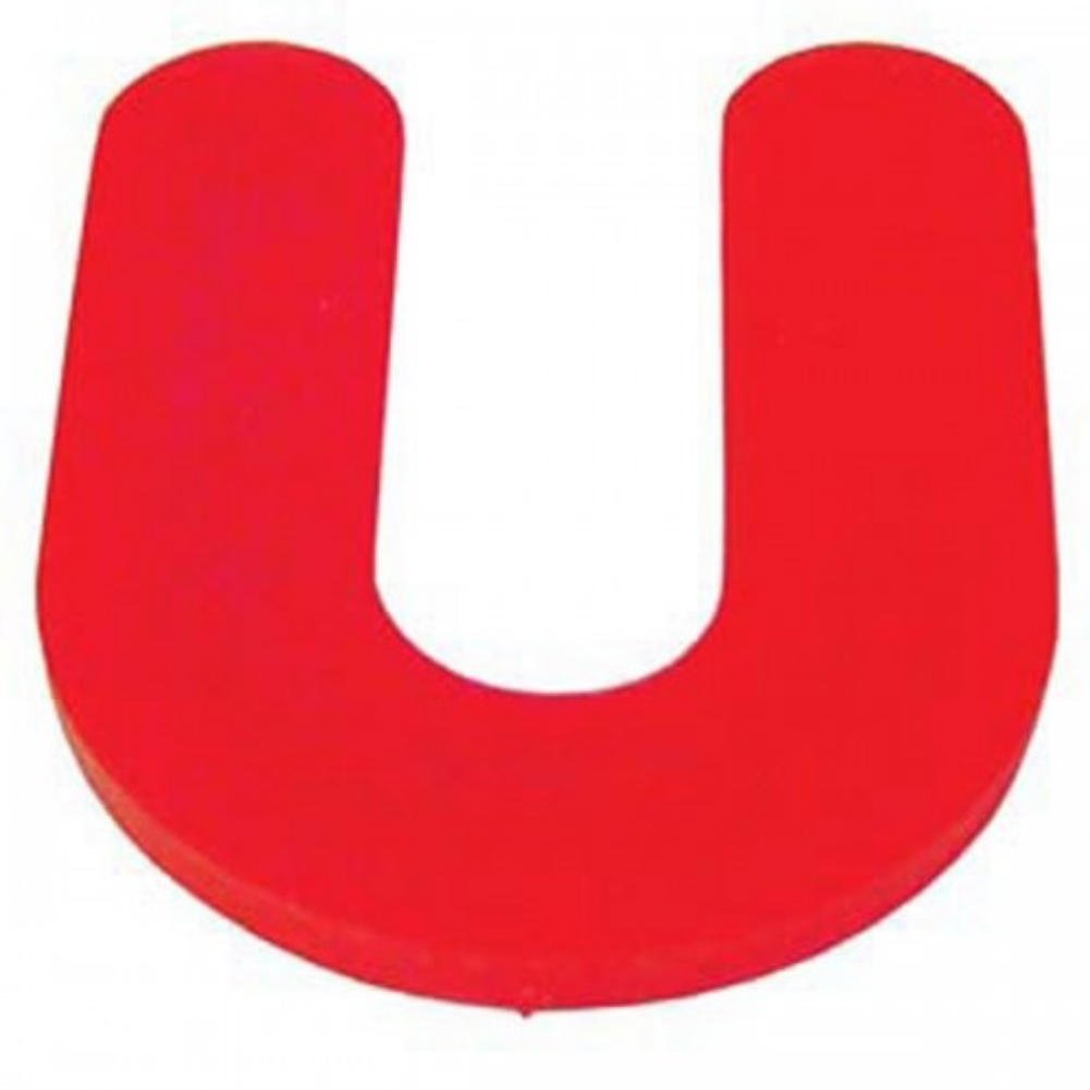 Red Horseshoe Shims 1/8 Inch - 100 Pack