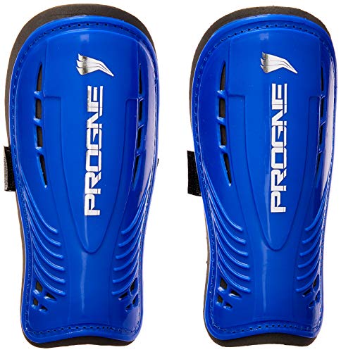 PROGNE SPORTS REF 2025 Caneleira de Proteção para Futebol, U, Azul