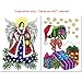 Art Eclect Color Your Own Christmas Cards for Adults, 20 Cards with Different Designs, 20 Colored Envelopes Included (Christmas B2/20)