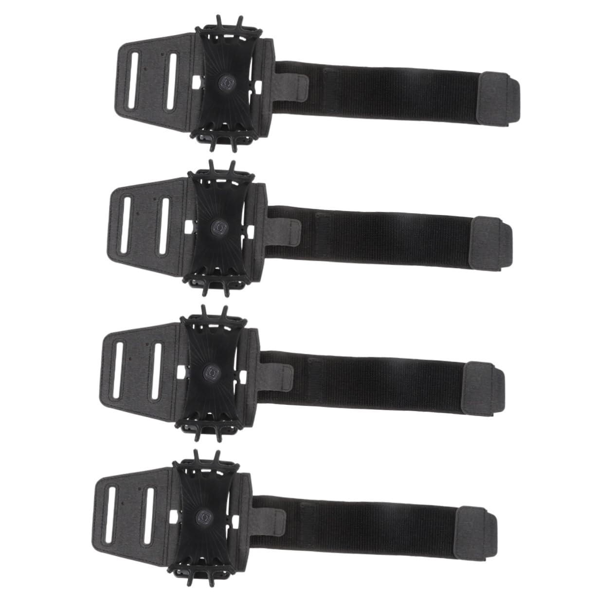 Uonlytech 4pezzi Phone Arm Band Per Corsa e Attività All Aperto Bracciale Mobile Traspirante Compatibile Con Smartphone Design Antiscivolo Per Fitness e Sport
