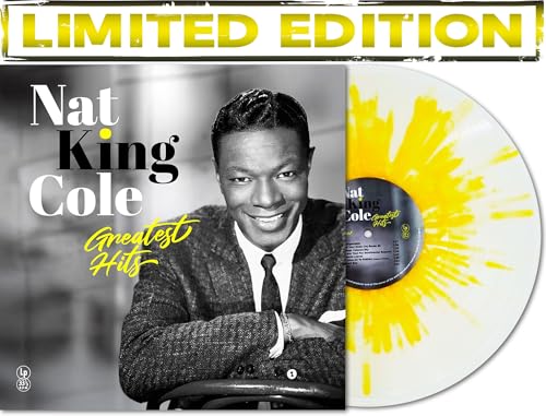 Nat King Cole Vinyl - Greatest Hits - Limited Color Edition - Yellow Splatter LР