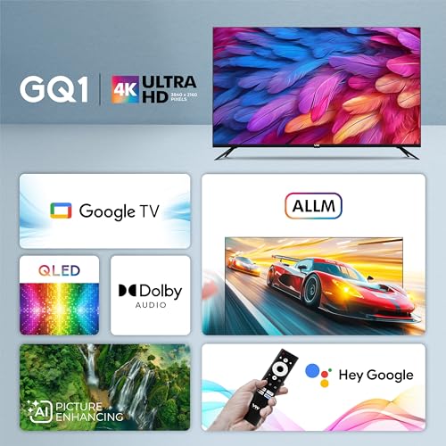 Image of VW 215 cm (85 inches) Pro Series 4K Ultra HD Smart QLED Google TV VW85GQ1