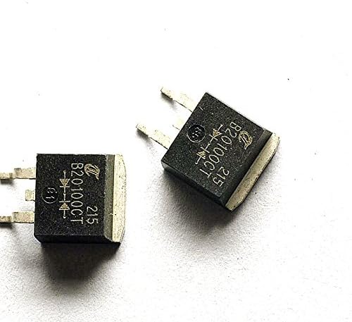 Wing Au 20A/100V TO-263 Schottky diode MBRB20100CT rectifier tube (10)