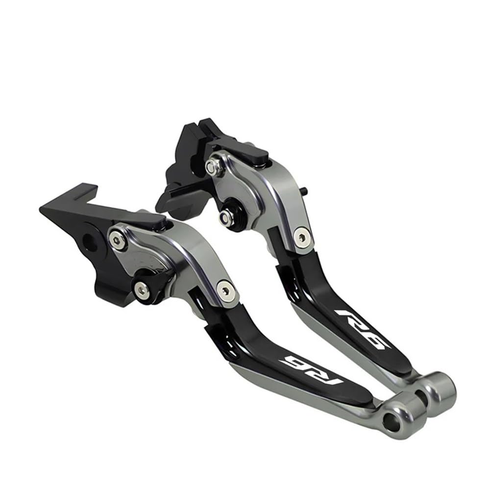 Nhgfdfs U Motorcycle Clutch Brake Lever For Ya&Maha Yzfr6 1999-2004 Clutch Levers Brake Set Adjustable Folding Handle Motorcycle Accessories Parts