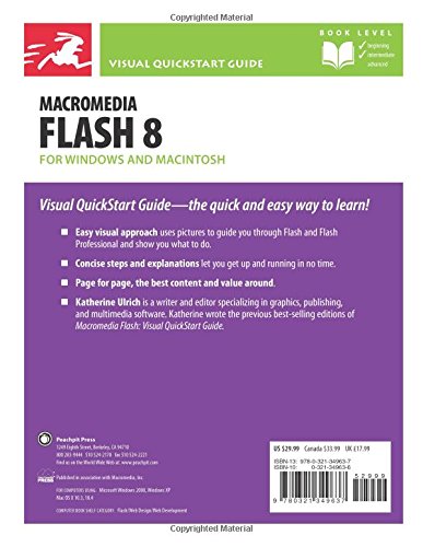 Macromedia Flash 8 for Windows And Macintosh: Visual QuickStart Guide