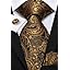 Black Gold Paisley