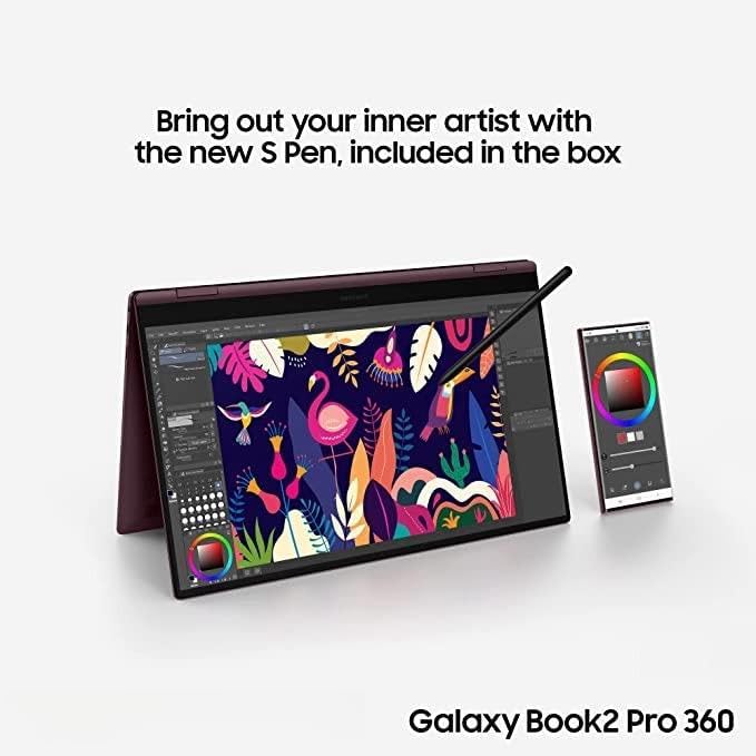 Miniatura 3 de S Pen para Galaxy Book Pro 360 + repuesto para Samsung Galaxy Book Pro 360, Book 2 Pro 360 Stylus Pen (sin Bluetooth) (negro)