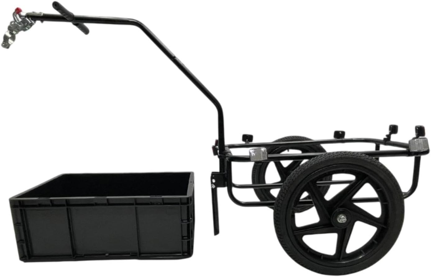 Bike Cargo Trailer Convenient Towable Transportation Versatile Utility Cart