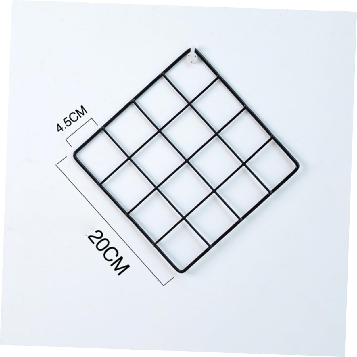 Cabilock 2 Pack Photo Wall Decor Metal Mesh Photo Grid Wall Organizer Flexible Versatile for Every Room