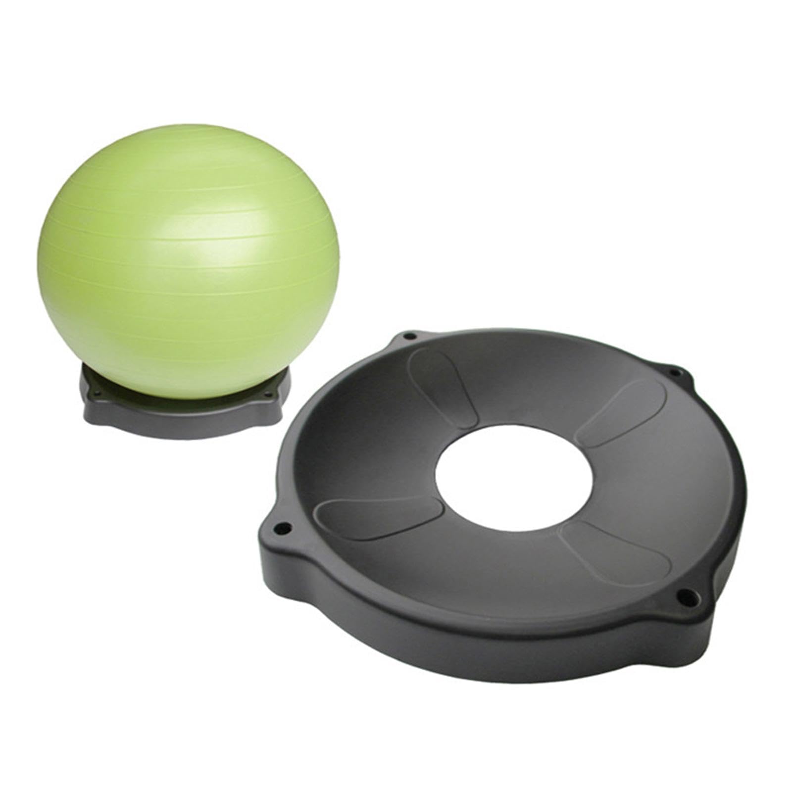 Ball Porta Palla Pilates Supporto Sedia Postura Accessorio Esercizio Multifunzionale in PP Durevole Adatto per Adulti