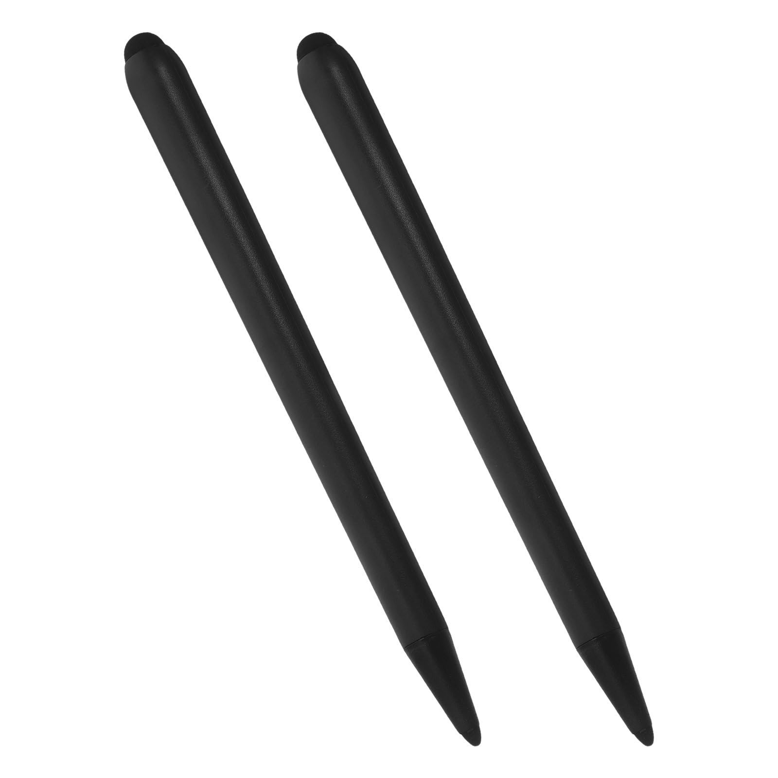 2pezzi Penna Stilo per Schermo Touch Doppia Punta, Penna per Lavagna Elettronica in Abs Nero, Precisa e Sensibile per Insegnamento e Riunioni