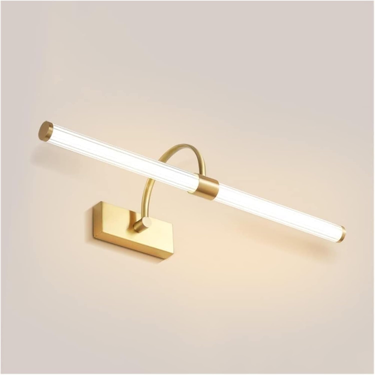 Olskfuh Copper Wall Lamp Bathroom Vanity Lamp 28.7In Led Mirror Front Light 29W Wall Lighting Fixtures Over Mirror, Makeup Lights Vanity Mirror Lamps, Wall Sconces,-4000K