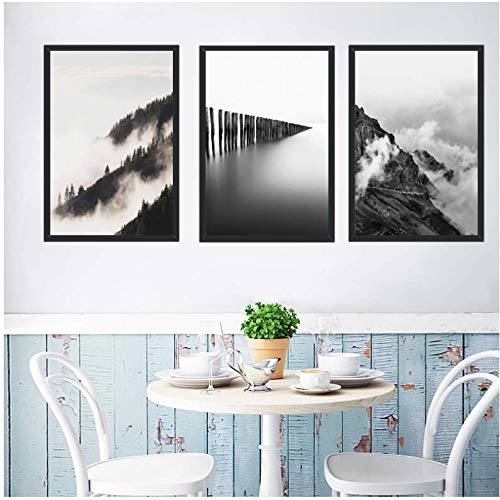 Mur photos murales salon style forêt abstrait pour intérieur moderne