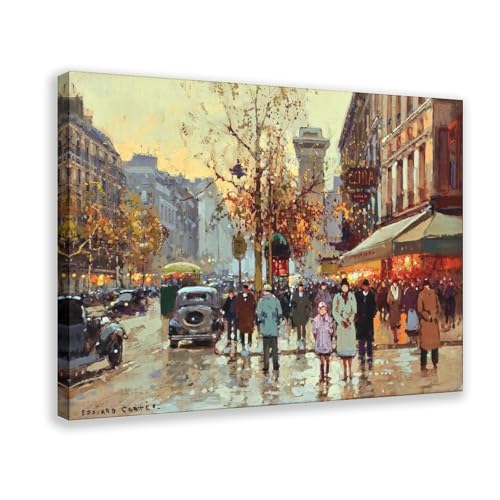 Toile Paris de Cortes : un tableau vintage parfait pour sublimer votre bureau