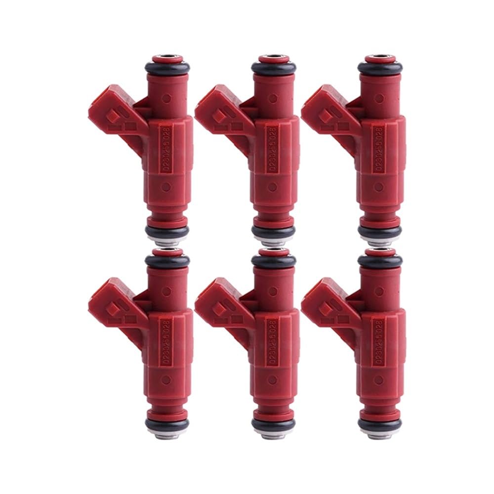 Car Petrol Injector 6pcs 822-11139 0280156028 1L2E-C5A 1AMFI00094 CM4966 FJ442 Fuel Injectors for Explorer Sport 4.0L 2002-2003