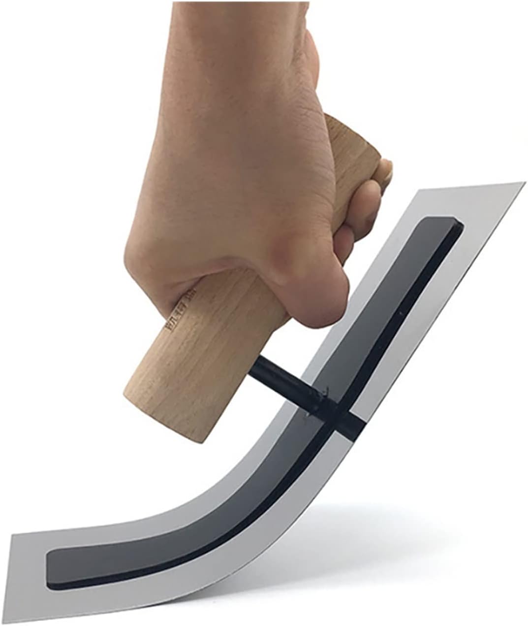 Plaster Trowel-240mm Stainless Steel Trowel Scraping Tools Plaster Trowel Stainless Steel Plastering Trowels, Tile Floor Wall Cement Mud Trowel