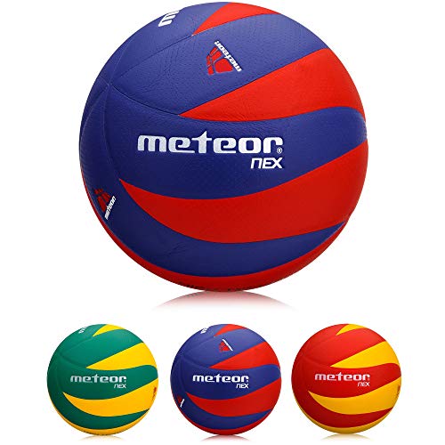 meteor Balón Voleibol - Pelota Volleyball - para Entrenamiento Playa Jardín - Interior y Exterior