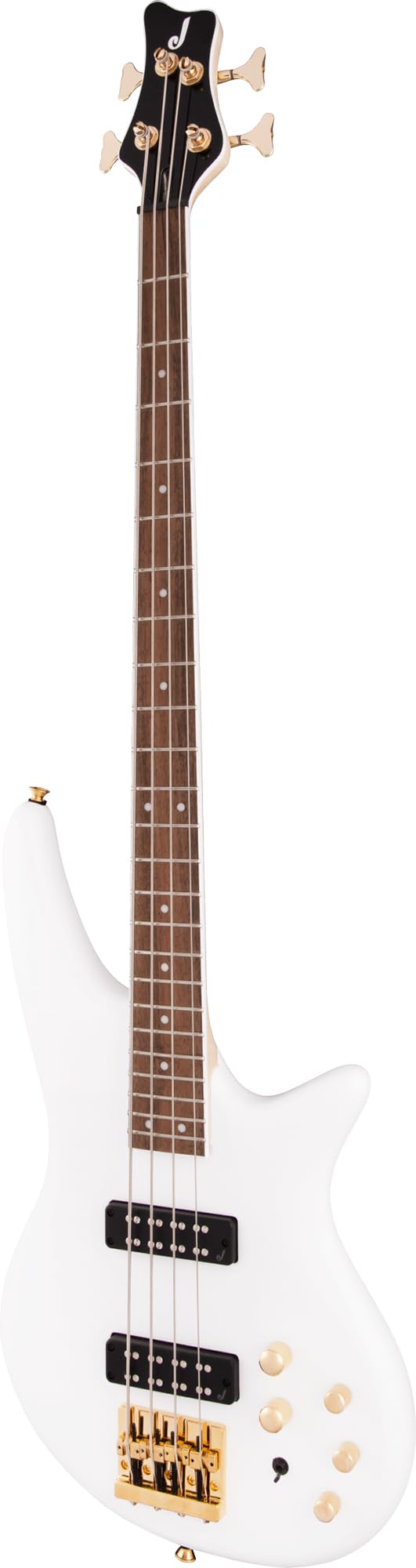 Amazon.com: Jackson JS Series Spectra Bass JS3, Snow White, Laurel