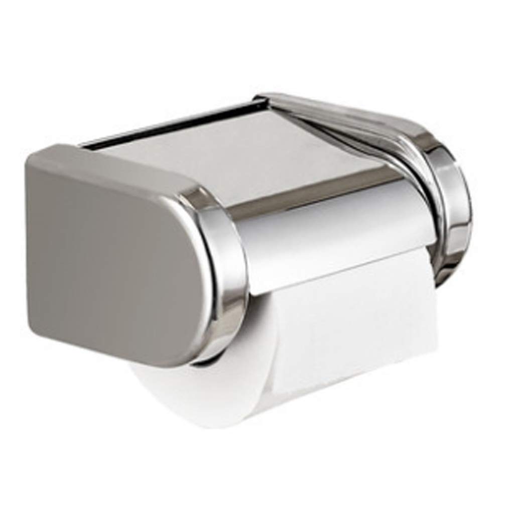NEECS Portarotolo da Parete con mensola per Carta igienica in Acciaio Inossidabile, Dimensioni 17,3 * 11,6 * 8,4 cm