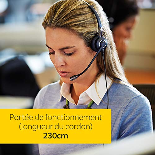 Jabra BIZ 2400 II USB Duo BT Micro casque sur oreille convertible sans fil filaire USB - vue 5