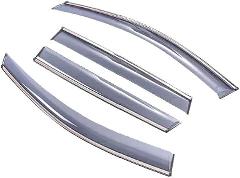 SKINII Wind Deflectors Car Windows Visor For Kia For Cerato TD For Koup Hatchback 2010-2013 Vent Door Awnings Sun Smoke Deflector Accessorie Car Wind Deflectors