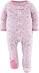 The Peanutshell Bébé fille dormante, dormir et jouer à pied bébé pyjama pour les filles, bébé Pjs, nouveau-né, 0-3, 3-6, 6-9 mois