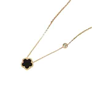 Amazon.com: Leaf Flower Pendant Necklaces Female Elegant
