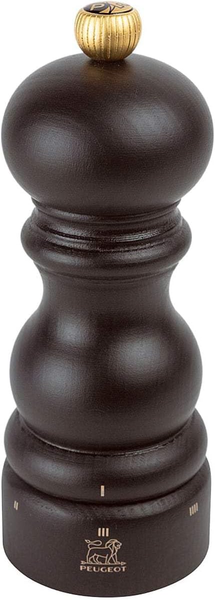u'Select Manual Beech Wood Pepper Mill, Natural, 15 cm - 6In