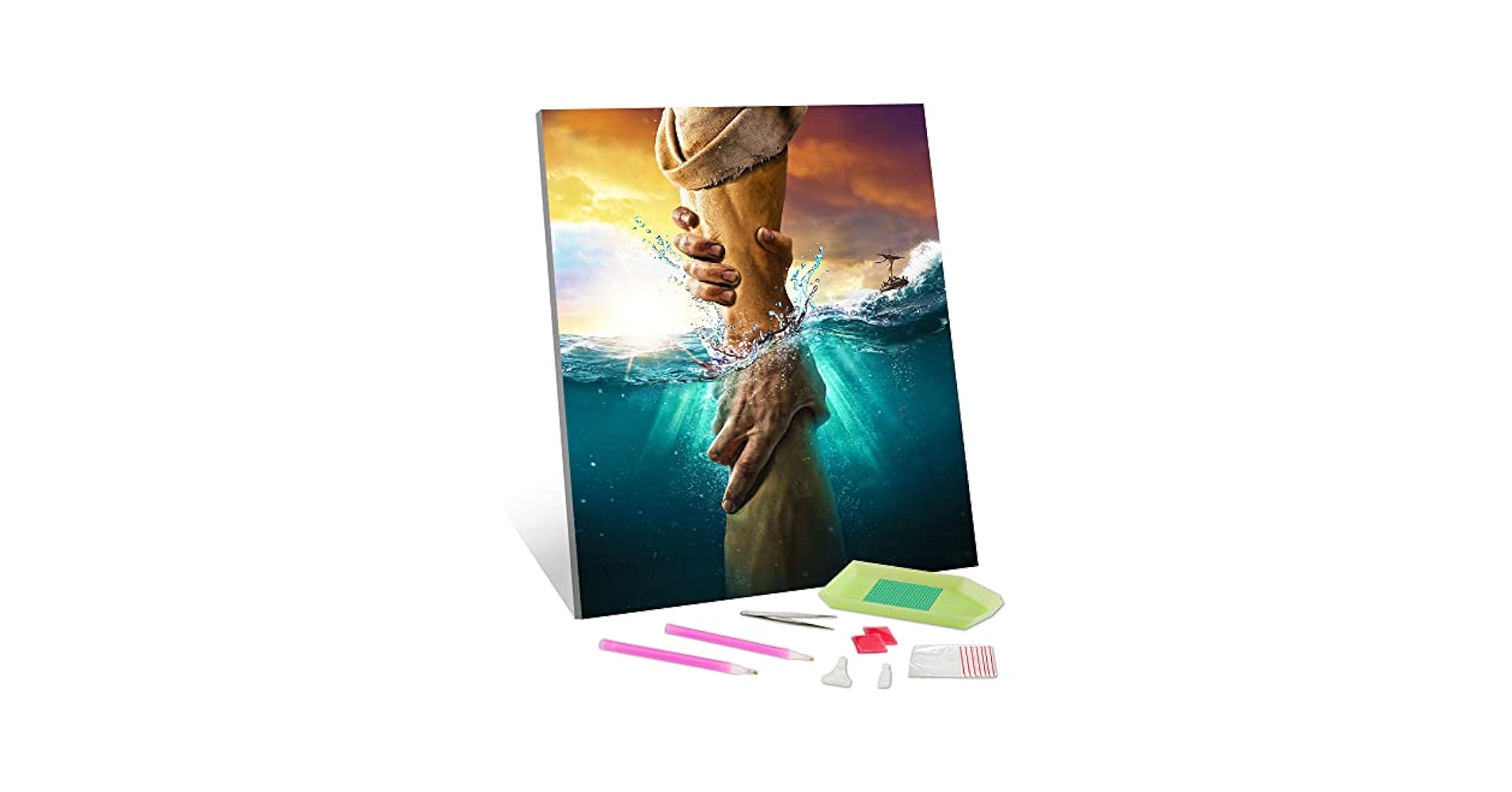 Amazon.com: TISHIRON Christian Diamond Painting, 5D Diamond